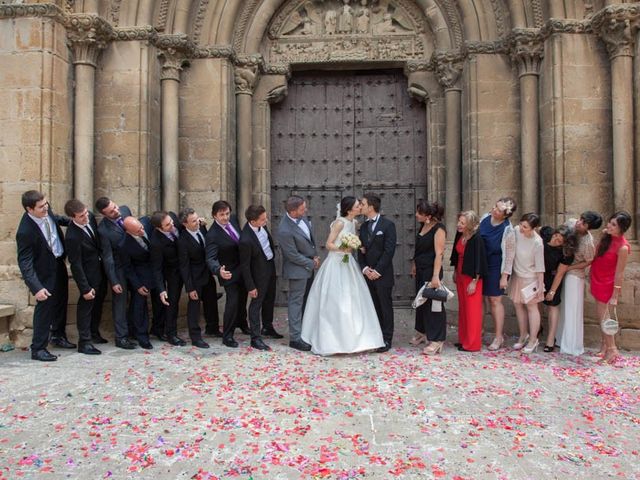 La boda de Javier y Ana en Olite, Navarra 11