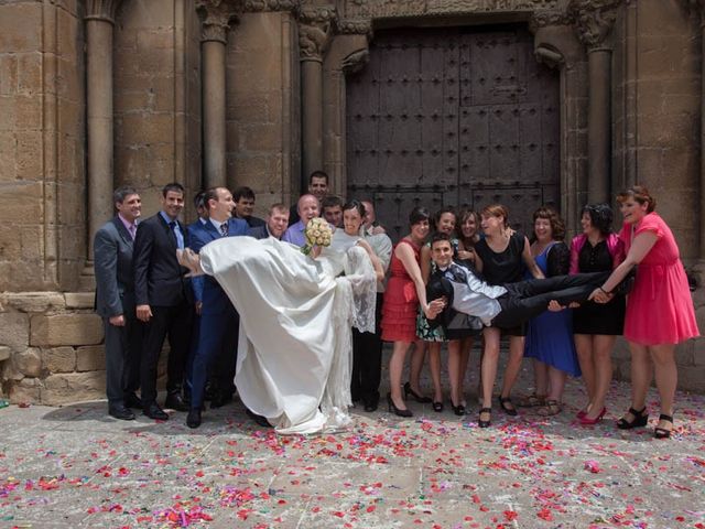 La boda de Javier y Ana en Olite, Navarra 12