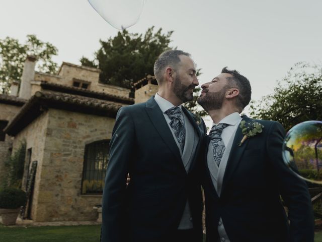 La boda de Pablo y David en Horche, Guadalajara 42