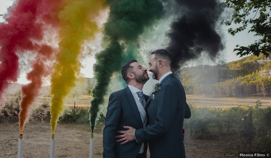 La boda de Pablo y David en Horche, Guadalajara