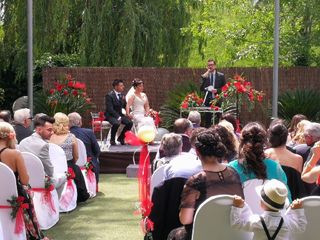 La boda de Azahara  y Tony