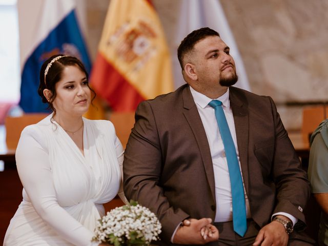 La boda de Dario y Kritza en Aguimes, Las Palmas 1