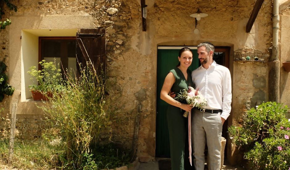 La boda de Linus y Irene en Bascara, Girona