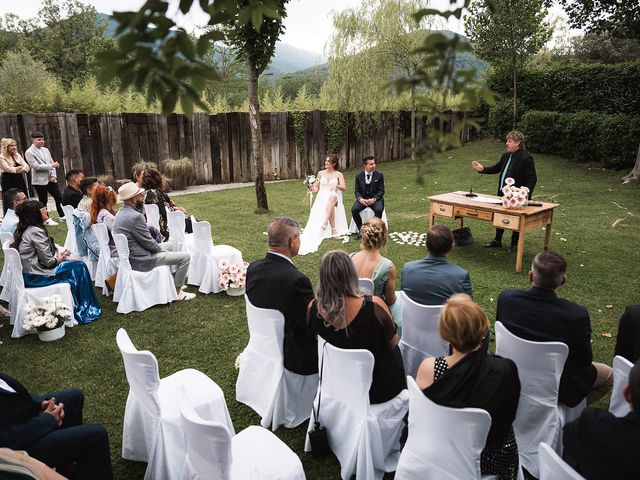 La boda de Edgar y Xènia en La Vall De Bianya, Girona 45