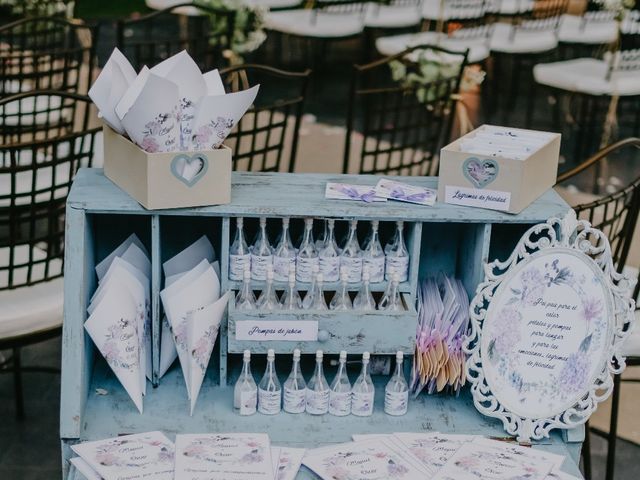 La boda de Óscar  y Massiel  en El Escorial, Madrid 8