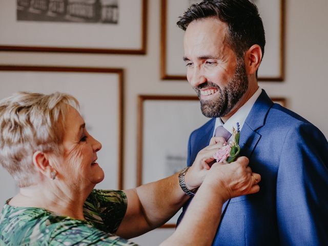 La boda de Óscar  y Massiel  en El Escorial, Madrid 11