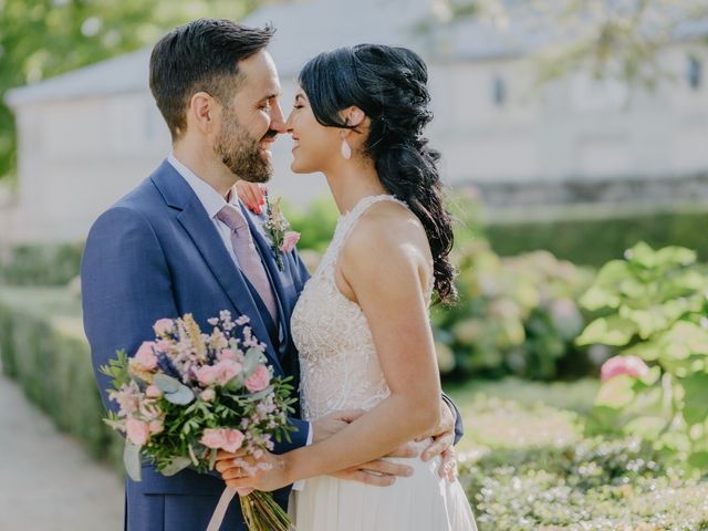 La boda de Óscar  y Massiel  en El Escorial, Madrid 17