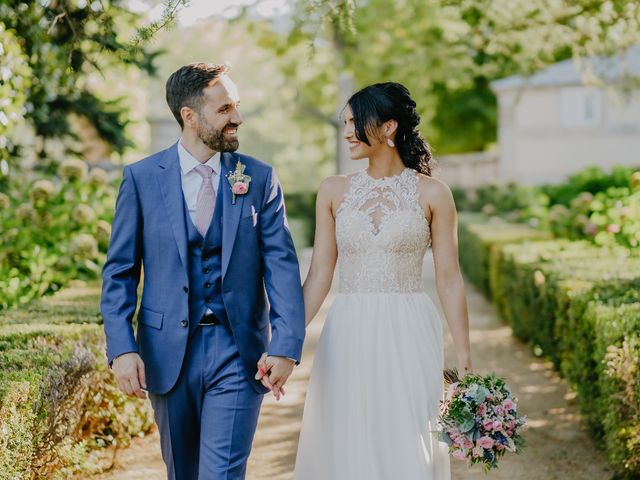 La boda de Óscar  y Massiel  en El Escorial, Madrid 18