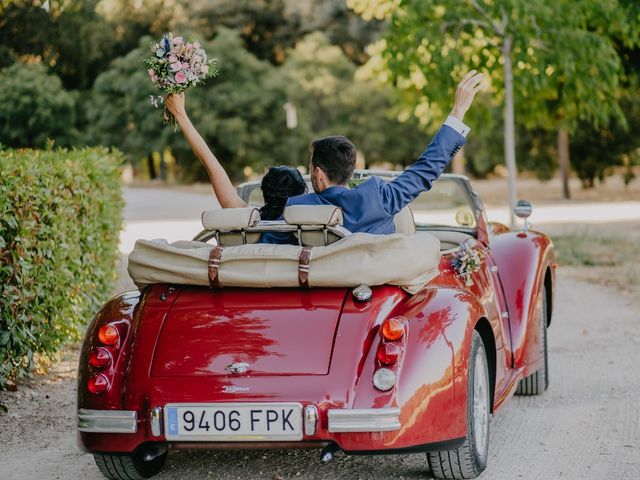 La boda de Óscar  y Massiel  en El Escorial, Madrid 19