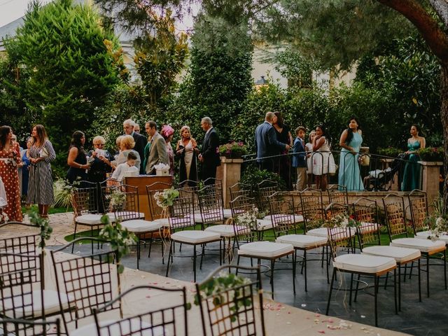 La boda de Óscar  y Massiel  en El Escorial, Madrid 22