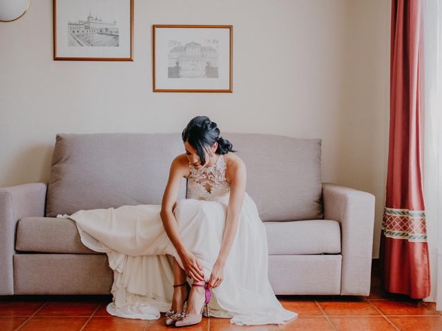 La boda de Óscar  y Massiel  en El Escorial, Madrid 36