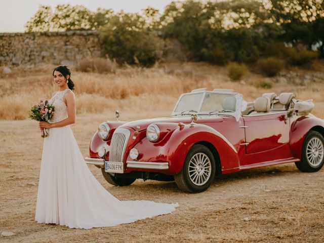 La boda de Óscar  y Massiel  en El Escorial, Madrid 39