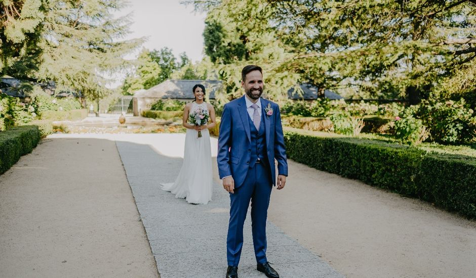 La boda de Óscar  y Massiel  en El Escorial, Madrid