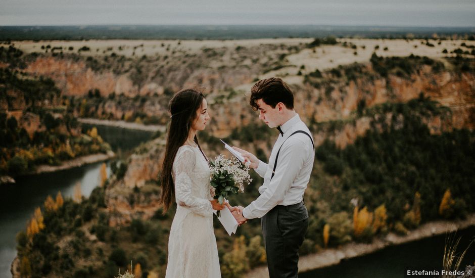 La boda de Mat y Lua en Segovia, Segovia