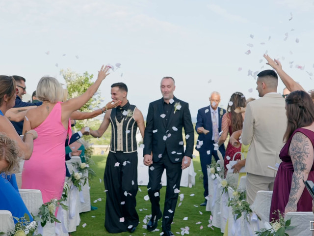 La boda de Carlos y Miguel en Sitges, Barcelona 1