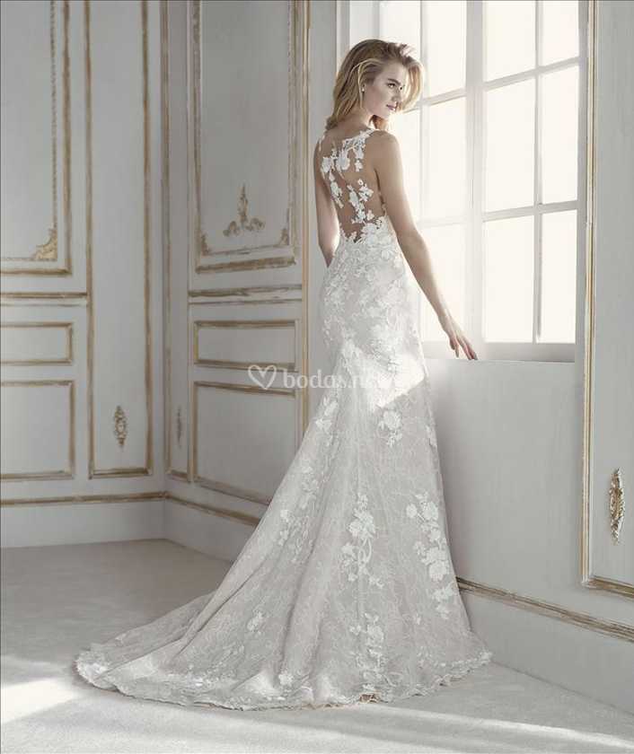 Vestido Novia Sirena Encaje De Odette Novias Foto 7