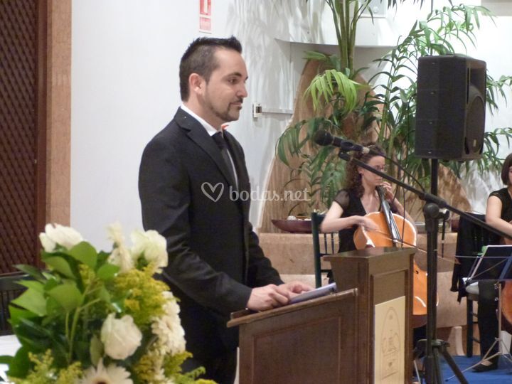 Natxo Andreu - Maestro de Ceremonias