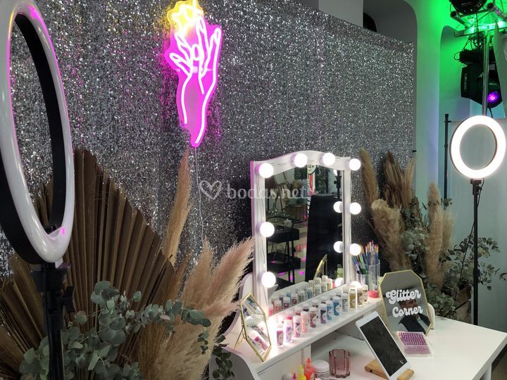 Printtattoo & Glitter corner