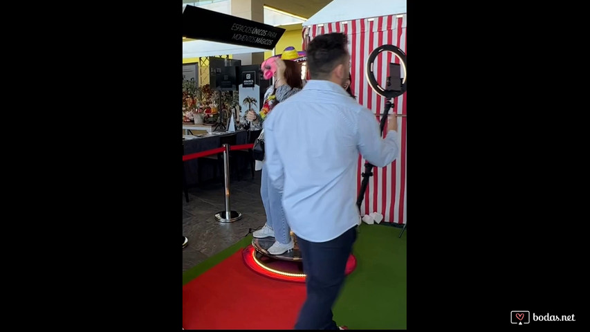 Video booth 360º