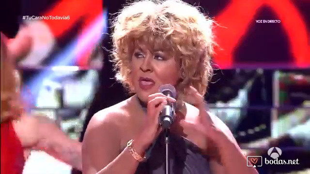 Laura Amoros imita a Tina Turner en Tu cara no me suena todavía