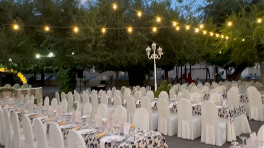 Boda en la terraza 