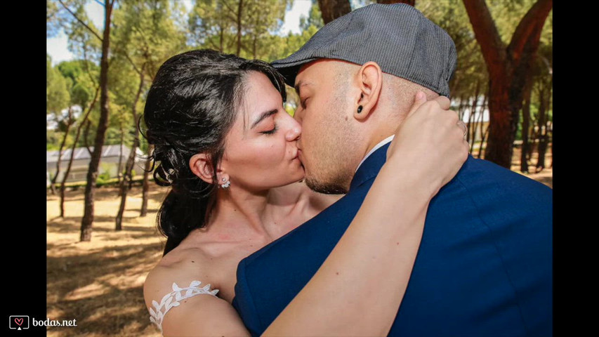 Reportaje fotográfico de boda de Lydia & Daniel en finca restaurante San Francisco, en El Pardo, Madrid