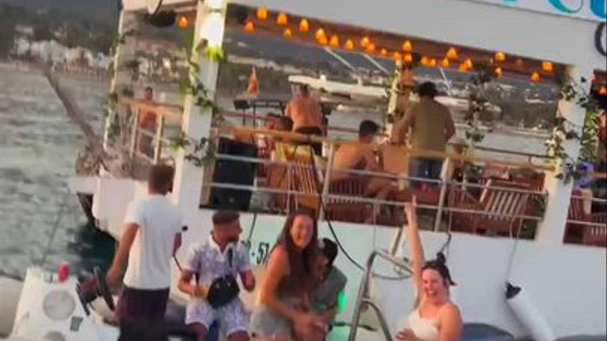 Llegada en Barco 