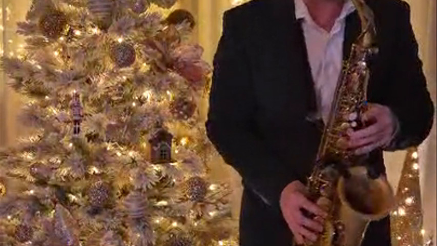 Saxofón Navidad