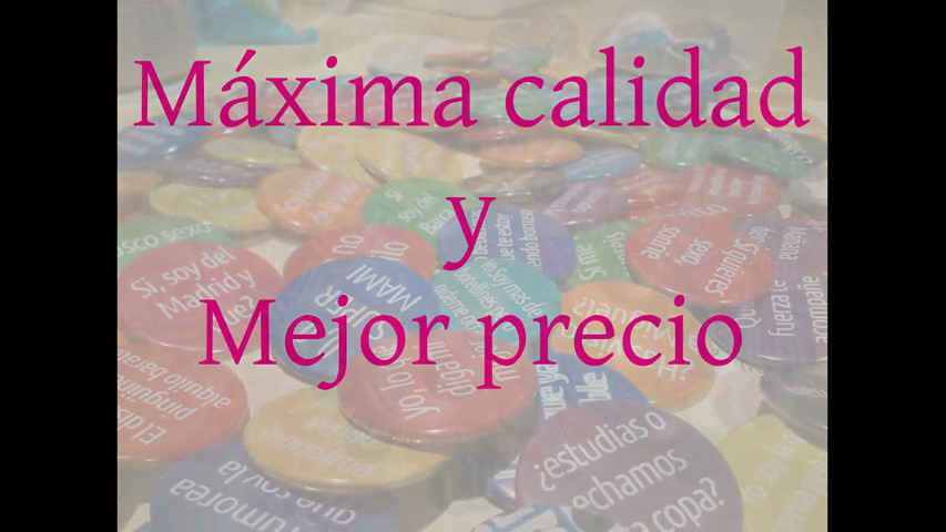 Chapas de boda personalizadas con frases divertidas