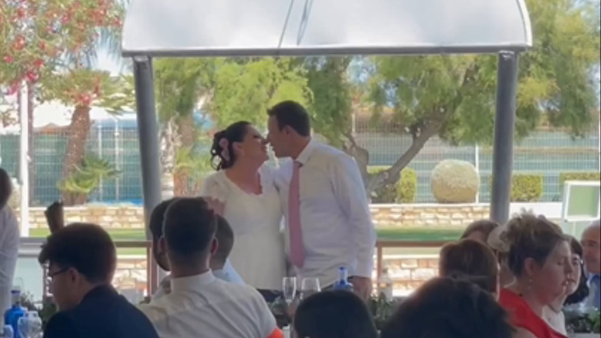 Boda en El Sarao de Rosario & Pedro