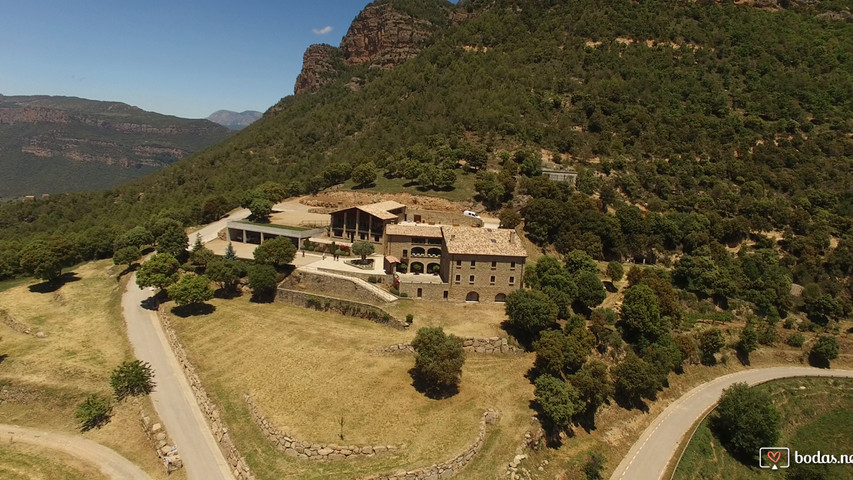 Vista aérea Casa Gomira