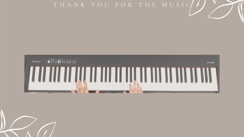 Thank you for the music  (ABBA)