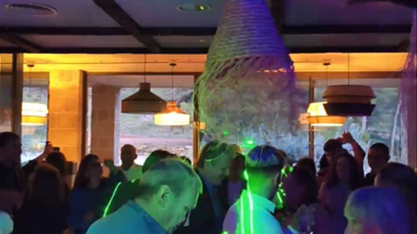 Fiesta de boda en Capçades