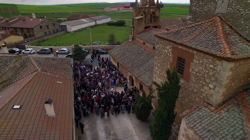 Pon un dron en tu boda