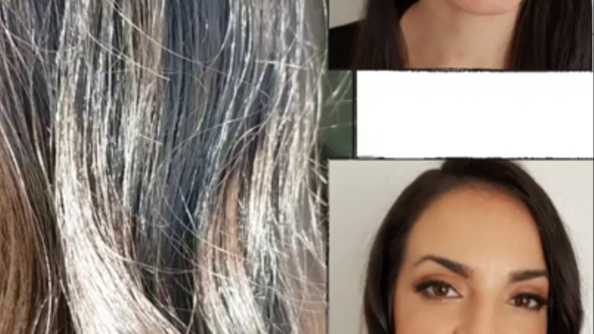 Antes y después maquillaje y pelo de Silvia