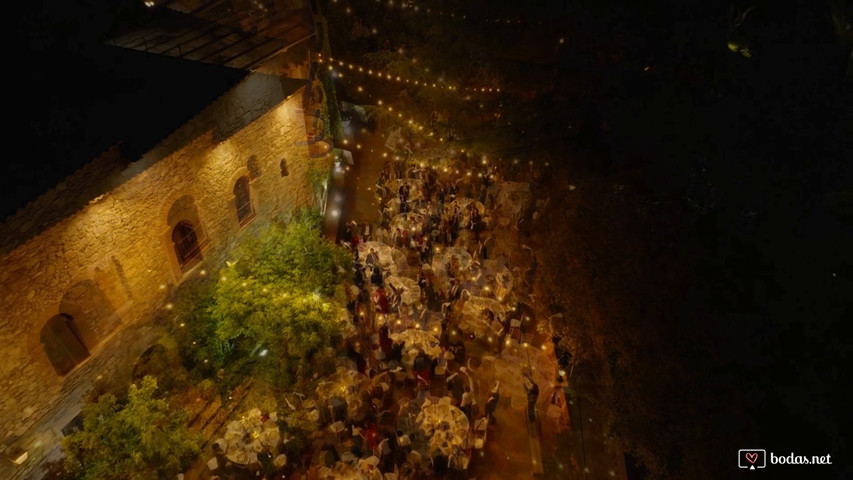 ¡Banquete exterior en Santa Justa!