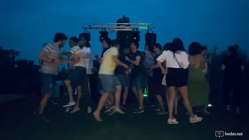 Preboda en el huerto