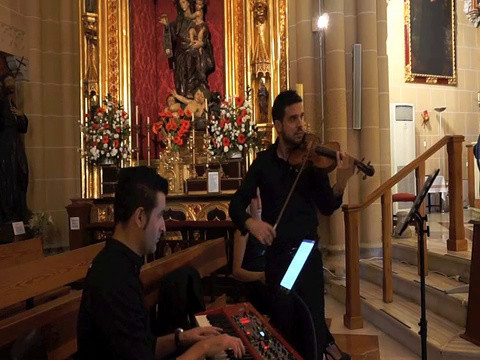 Dúo: Violín, Clave Aria Nº3 (J.S Bach)