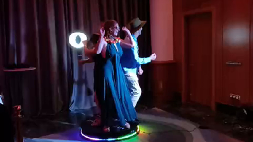 Fotomaton 360º en boda
