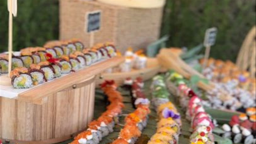    Cuando el sushi es protagonista 😍