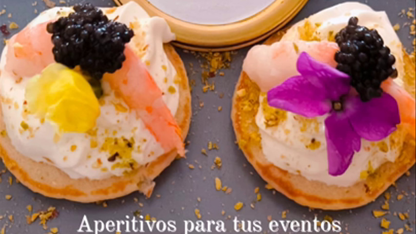 Aperitivos para eventos privados 