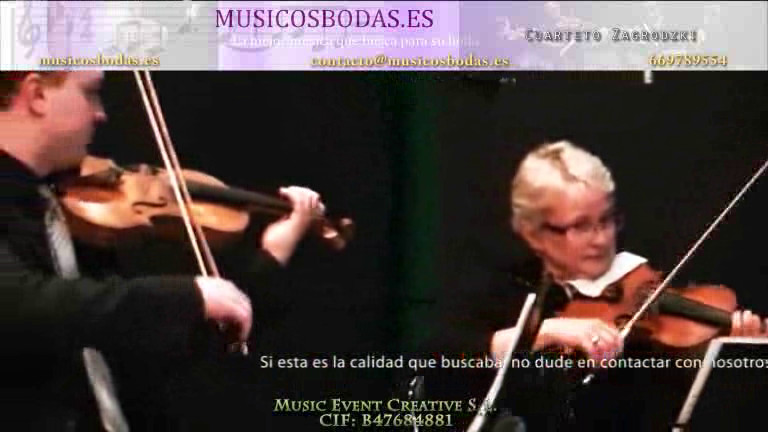 Benedicat Vobis. Cuarteto Zagrodzki.