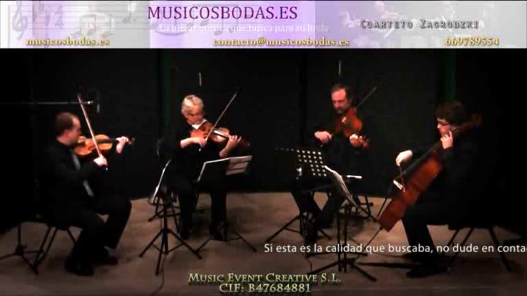 Cantata 147 de Bach. Cuarteto Zagrodzki.