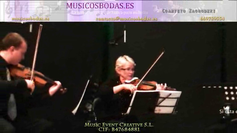Marcha del Príncipe de Dinamarca. Cuarteto Zagrodzki.