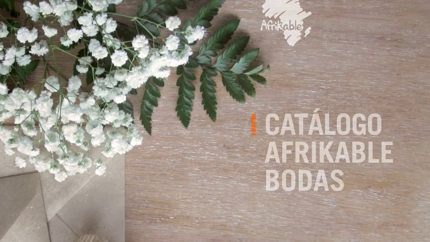 Catálogo Afrikable bodas 