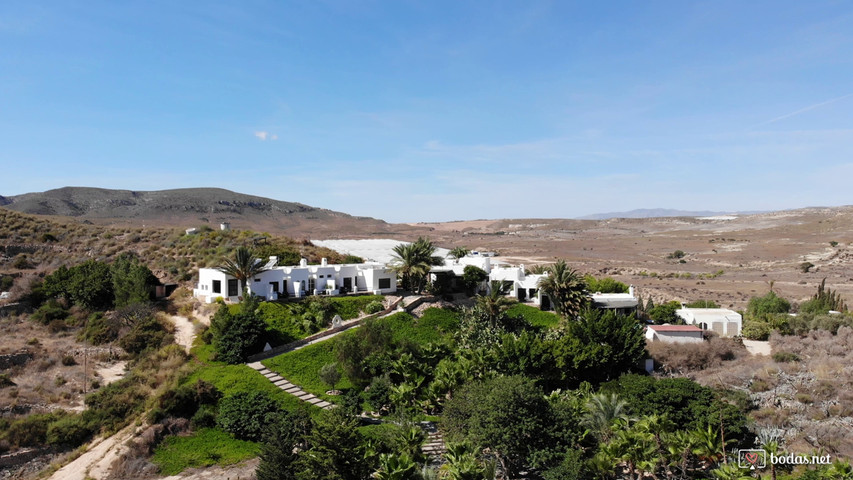 Cortijo La Almendra & El Gitano desde el aire