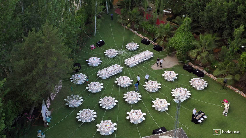 Dron en una de nuestras bodas