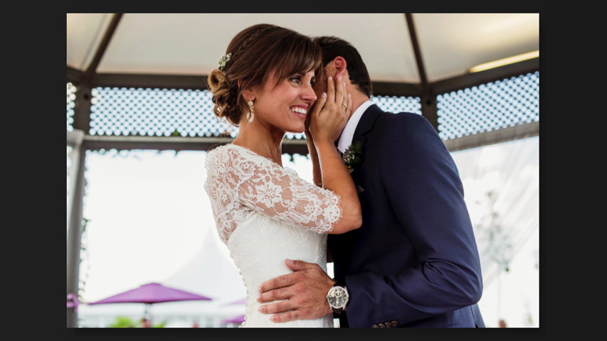 Boda en los Jardines del Rey Don Sancho Zamora