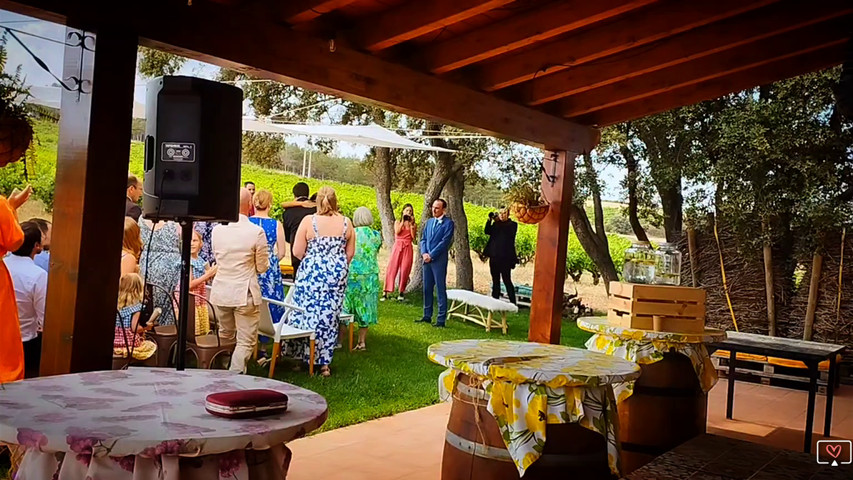 Boda en Bodega internacional 