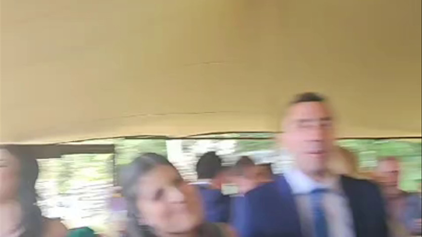 Final del cóctel en Olloqui